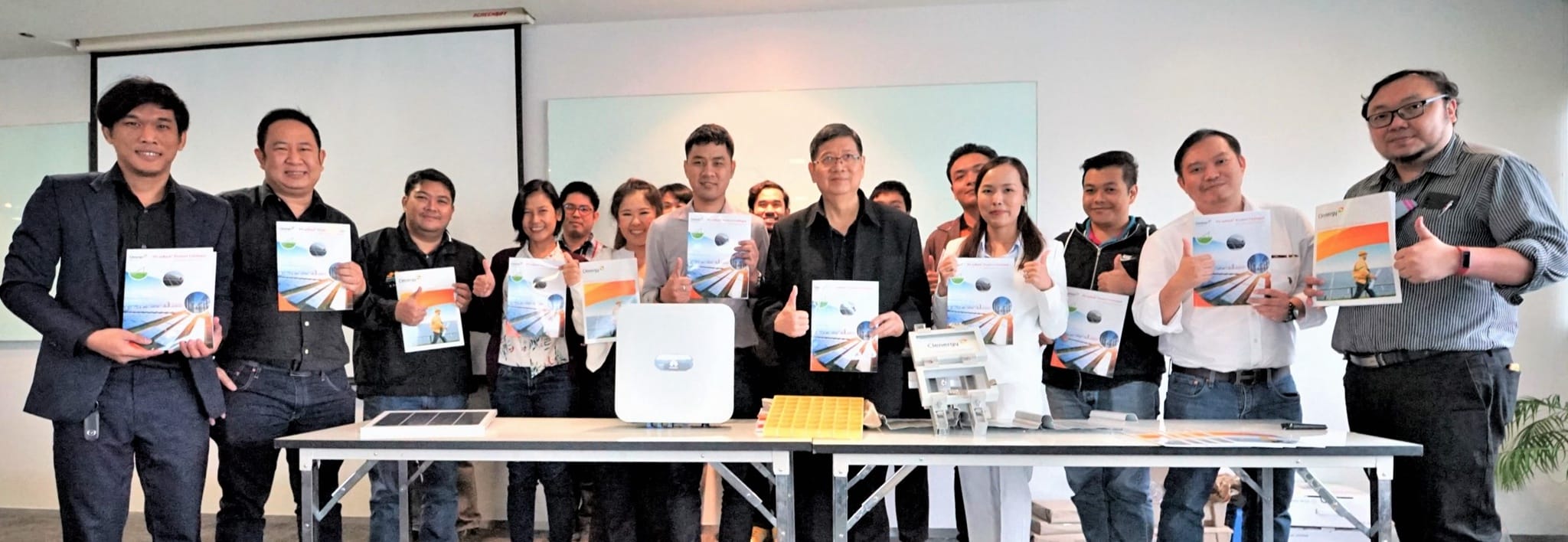 Clenergy Thailand mit JJLAPP-Team 1